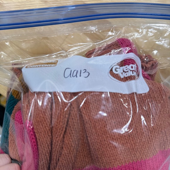 Billabong Striped Crew Neck Sweater Multicolored Size M - Picture 7 of 7